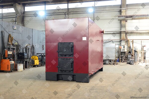 Котел 0.7 МВт угольно дровяной