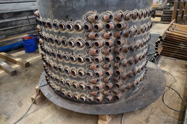 Твердотопливный парогенератор 1200 кг 170 С изготовление